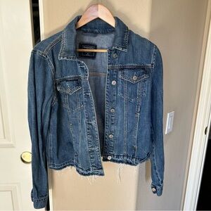 Abercrombie & Fitch Blue Jean Jacket Classic Denim Style